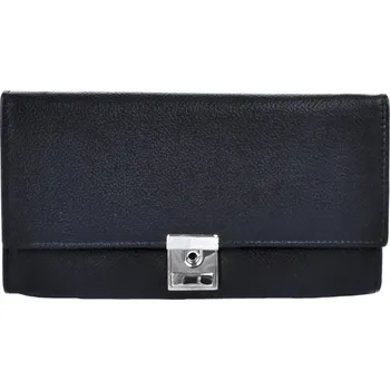 Peněženka Kožená kasírka se zámečkem 515-7401A černá