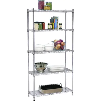 regál Regál, 5-policový, chrom, JUVEN