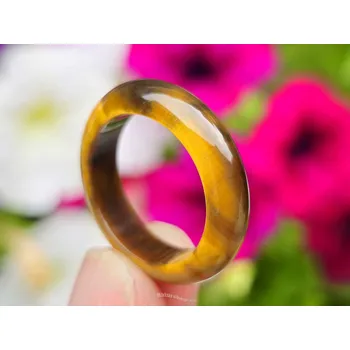 Prsten Tygří oko prsten 6mm