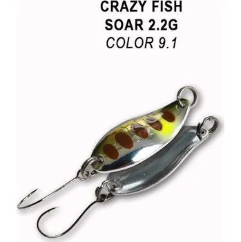 Umělá nástraha Plandavka Crazy Fish Soar 27mm 2,2g color 9.1