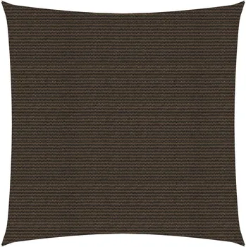 Stínicí plachta vidaXL Stínící plachta 160 g/m2 hnědá 3 x 3 m HDPE