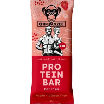 Tyčinka Chimpanzee BIO Protein Bar Berries