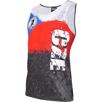 Pánské tričko Nátělník funkční PINGU pánský CZECH DRAGONBOAT TEAM 4XL Polyester