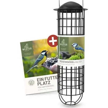 Pro ptáka REAVET Krmný sloupek na lojové koule - více barev (výška 31 cm) Barva: Černá