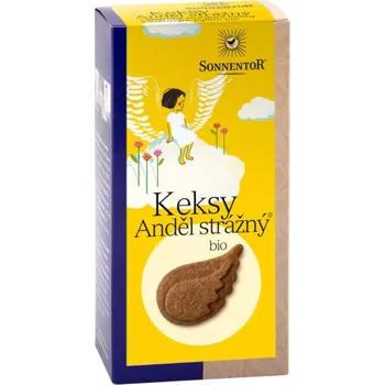 Čokoládová tyčinka Sonnentor Keksy Anděl strážný® bio 125 g