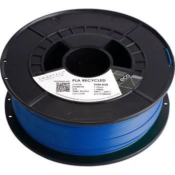 Filament PLA filament z recyklátu tmavě modrý 1,75 mm Smartfil 1 kg