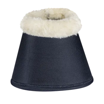 Koňské kamaše Zvony comfort s beránkem Waldhausen, tmavě modrá, XXL