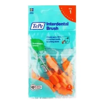 Zubní kartáček Zub.kartáček TePe 0,45mm mezizubní oranžový 8ks
