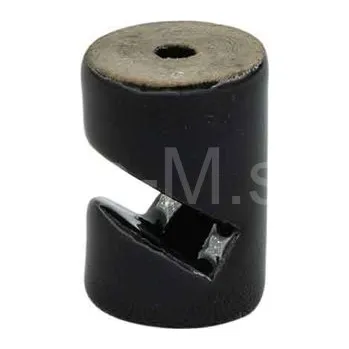 kabelová chránička úchyt keramika hák černý VIN0931 20x30mm CLASSICA