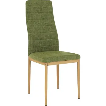 Jídelní židle Jídelní židle COLETA NOVA zelená látka/kov buk