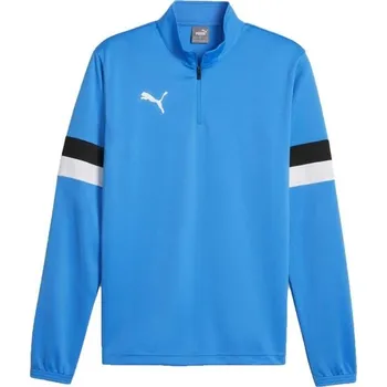 Pánská mikina Pánská mikina se zipem Puma TEAMRISE 1/4 ZIP TOP XL Modrá, Bílá