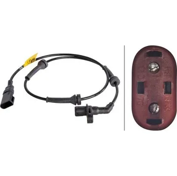 ABS Snímač, počet otáček kol, , 1337227, 5S5T2B372AB, HELLA, 6PU 010 039-191