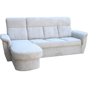 Sedací souprava MODENA OtomansÚP+3R - sedací souprava ARAGON 83 SVĚTLE ŠEDÁ- kolekce "E" (K250)NOVÁ AKČNÍ LÁTKA