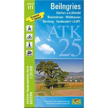 ATK25-I11 Beilngries (Amtliche Topographische Karte 1:25000) - Landesamt für Digitalisierung, Breitband und Vermessung