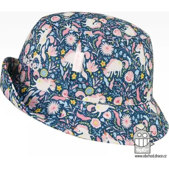Klobouk Funkční letní klobouk Dráče - Florida 28, modrá, jednorožci Barva: Modrá, Velikost: 54-56