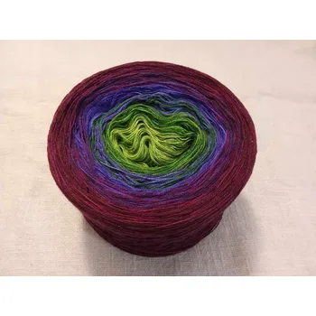 Příze Hroznové víno 3-nitka 1000m (Duhové klubko Hroznové víno)