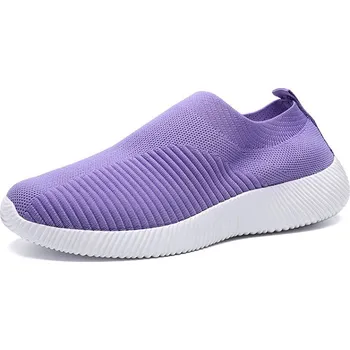 Dámské tenisky Dámské prodyšné tenisky nasazovací Barva: Fialová, Velikost: 35