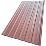 Blachotrapez T18 Plus Pladur RAL Premium 1173 x 2000 x 0,5 mm RAL 8017 čokoládová hnědá 1 m²