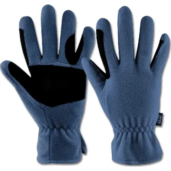 Fleecové rukavice Waldhausen, L - Černá