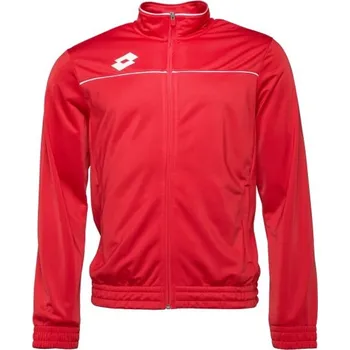 Pánská mikina Pánská fotbalová mikina Lotto ELITE FULL-ZIP TOP M Červená, Bílá