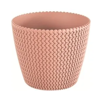 Květináč Splofy 21,8 cm broskvová
