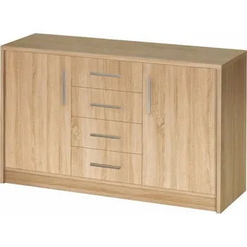 Komoda Komoda GILBERTO 2 genewa, dub sonoma