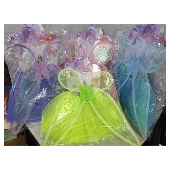 Karnevalový kostým Zestaw motylka, skrzydełka i spódniczka MIX