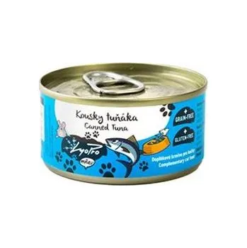 Krmivo pro kočku Lyopro mňau konz. Kousky tuňáka 85g
