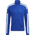 Pánská fotbalová mikina adidas SQUADRA 21 JACKET 2XL Modrá, Bílá