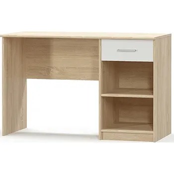 Psací stůl Dětský psací stůl TEYO 1S, bílá/dub sonoma