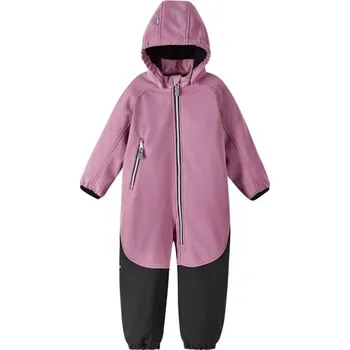 Dětský overall Dětský softshellový overal REIMA MJOSA 92 Růžová, Černá