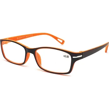 Brýle na čtení IDENTITY Dioptrické brýle MC2160 +1,00 black/orange