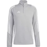 Pánská mikina adidas TIRO24 TRAINING TOP M Šedá, Bílá