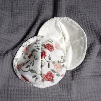 Vložka do podprsenky Joopppi tvarované kojící vložky z PUL - Růžičky