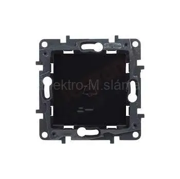 vypínač LEGRAND 863510 tlačítko podsvícene symbol černá STEP NILOE