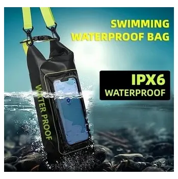 Pouzdro voděodolné Bag, barva černá/zelená