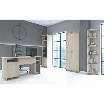 Kancelářská sestava Kancelářská sestava OFFICE II+III SET 3 dub sonoma