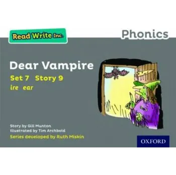 Cizí jazyk Read Write Inc. Phonics: Dear Vampire (Grey Set 7 Storybook 9) - Munton, Gill