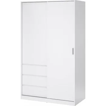 Šatní skříň Falco Skříň Simplicity 146 bílý lesk