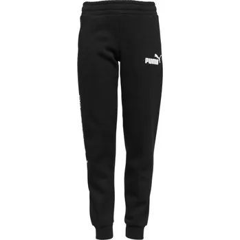 Chlapecké oblečení Chlapecké tepláky Puma ESSENTIALS+ FUTUREVERSE PANTS 128 Černá, Bílá