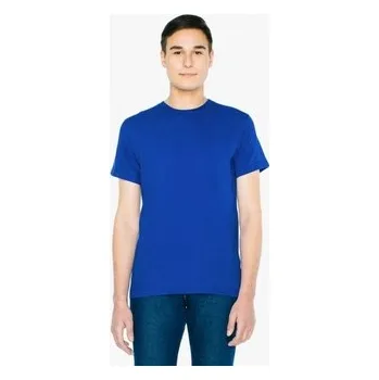 Pánské tričko Triko American Apparel Fine Jersey - modré, M