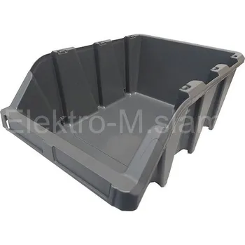 Úložný box KPA40 314x497x190mm šedá Stahovací bedna plastová O307