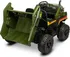 Dětské elektrovozidlo TOYZ Tank elektrické vyklápěcí auto zelené