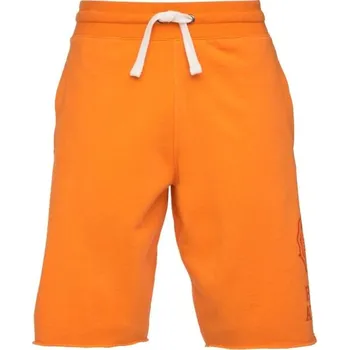 Pánské kraťasy Pánské šortky Russell Athletic LID L Oranžová, Bílá