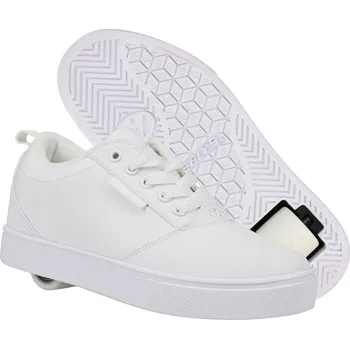 Kolečkové brusle Heelys - Pro 20 - Triple White Canvas - koloboty Velikost boty: 40,5