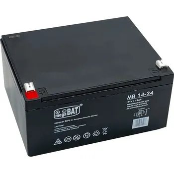 Dětské elektrovozidlo MegaBAT MB 14-24 VRLA AGM akumulátor 24V 14Ah Gelová nabíjecí baterie