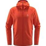 Pánská mikina HAGLÖFS SKUTA HOOD M Červená, Bílá