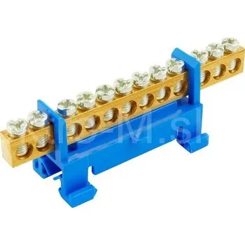 svorka svorka HEN 12 Nulovací a rozbočovací můstky Barva: Černá