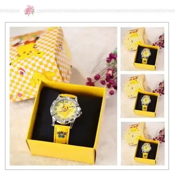 Dětské kreslené hodinky Pikachu