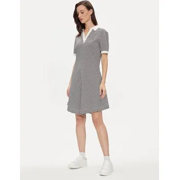 Dámské šaty Tommy Hilfiger Letní šaty WW0WW41567 Tmavomodrá Regular Fit L